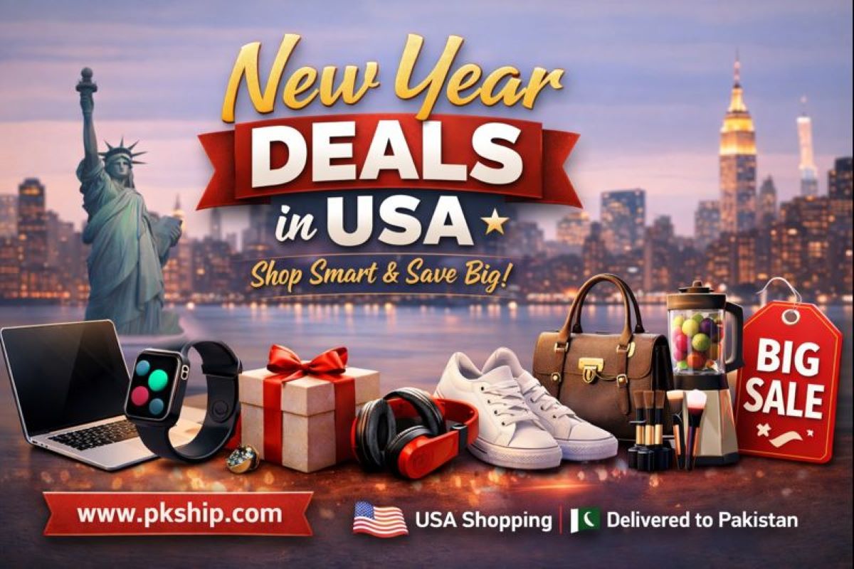 New Year Deals in USA - Best Sales to Start the Year Smart with pkship.com